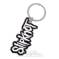 Official Slipknot Logo Keychain (Black/White)