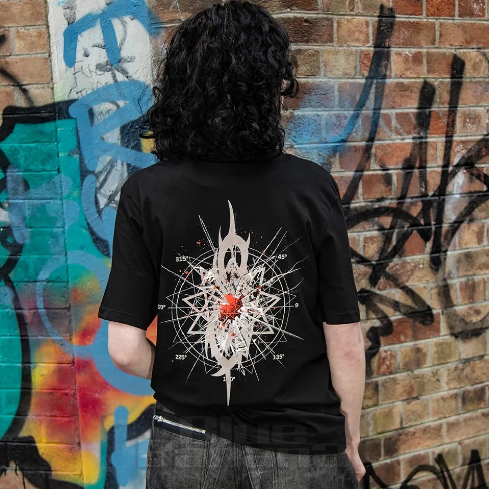 Official Slipknot Shattered T Shirt (Black)