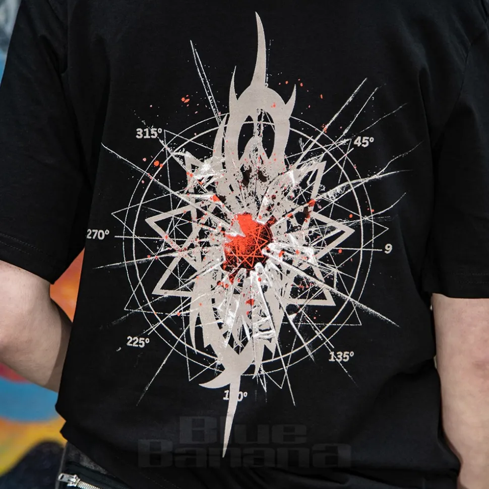 Official Slipknot Shattered T Shirt (Black)