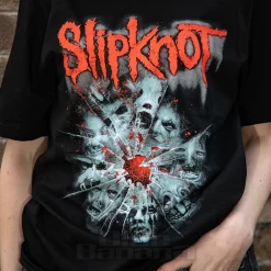 Official Slipknot Shattered T Shirt (Black)