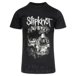 Official Slipknot Skull Group T Shirt (Black)