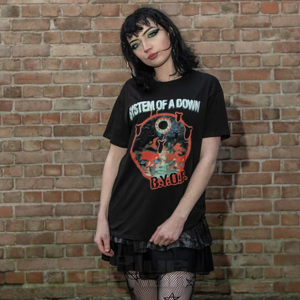 Official System Of A Down BYOB T-Shirt (Black)