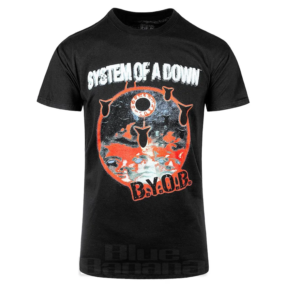 Official System Of A Down BYOB T-Shirt (Black)