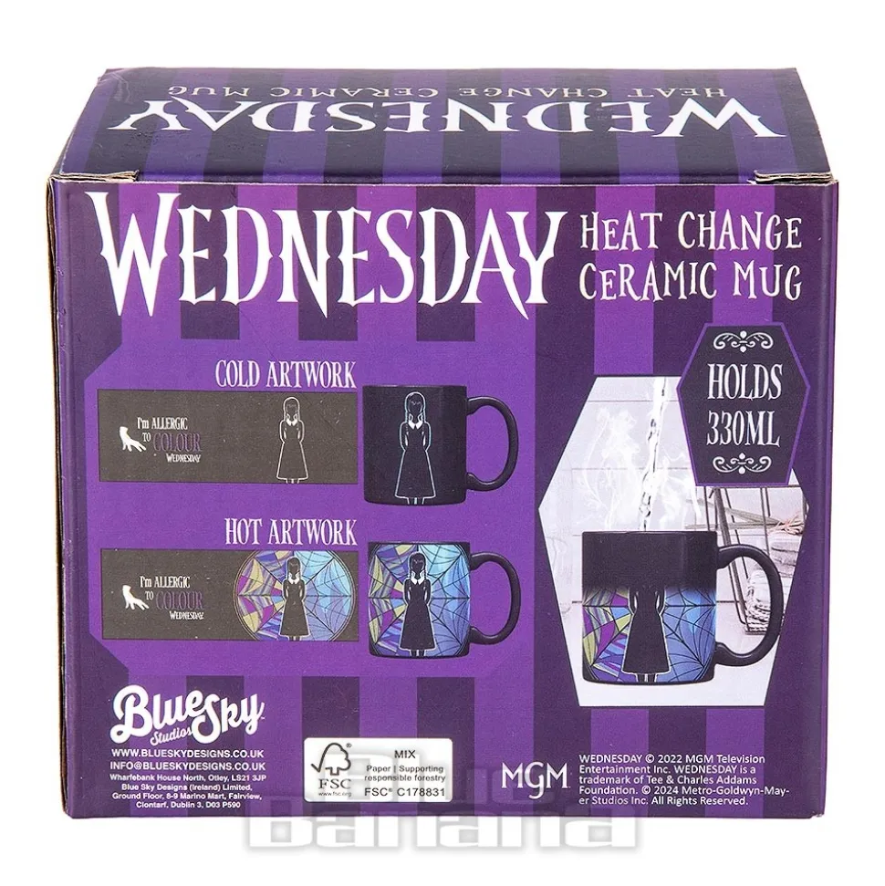 Official Wednesday Colour Change Mug (Multicolour)