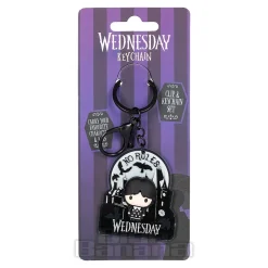 Official Wednesday 3D Keyring (Multicolour)