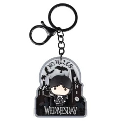 Official Wednesday 3D Keyring (Multicolour)