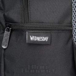 Official Wednesday Nevermore Backpack (Black/Grey)