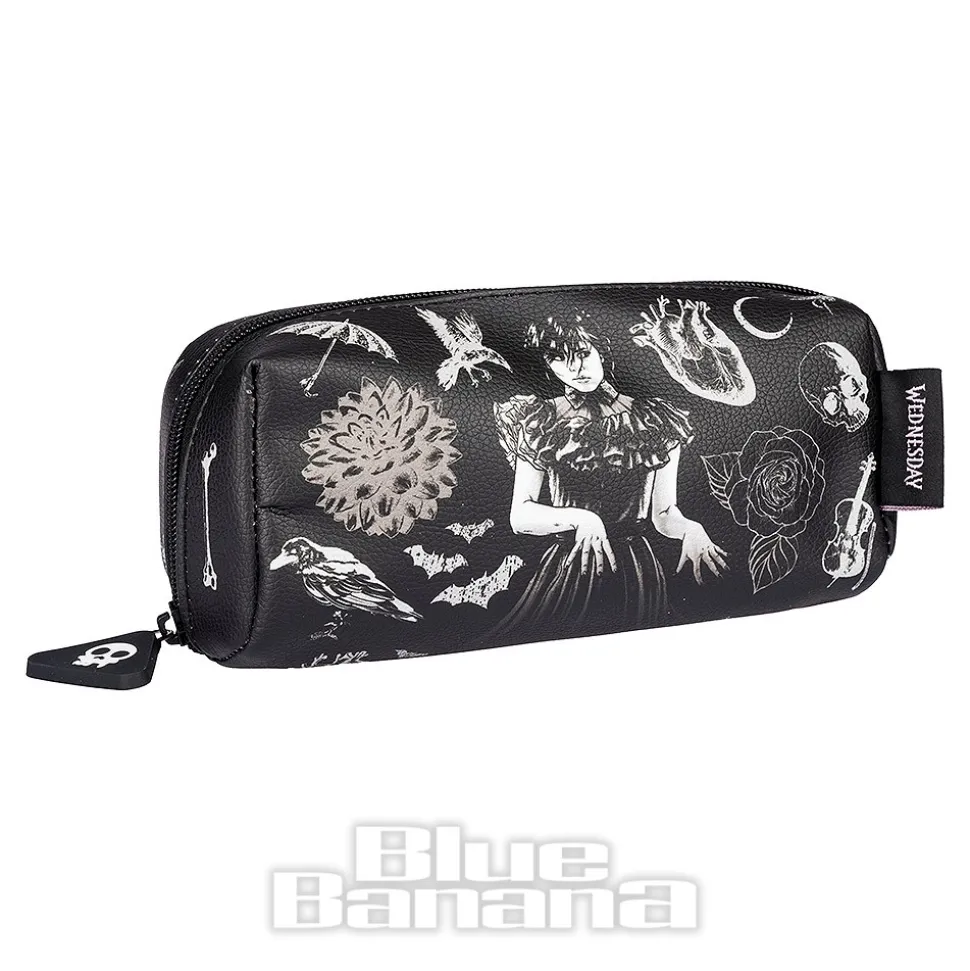 Official Wednesday Storm Cloud Pencil Case (Black)