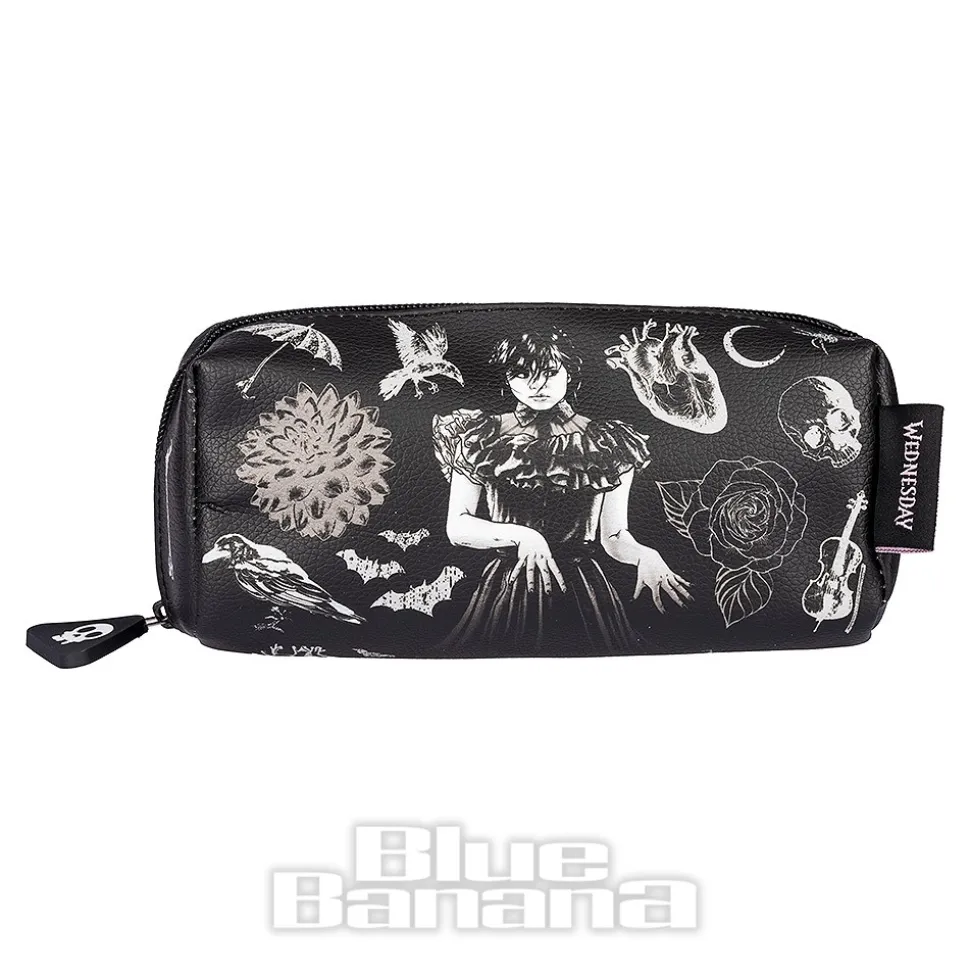 Official Wednesday Storm Cloud Pencil Case (Black)