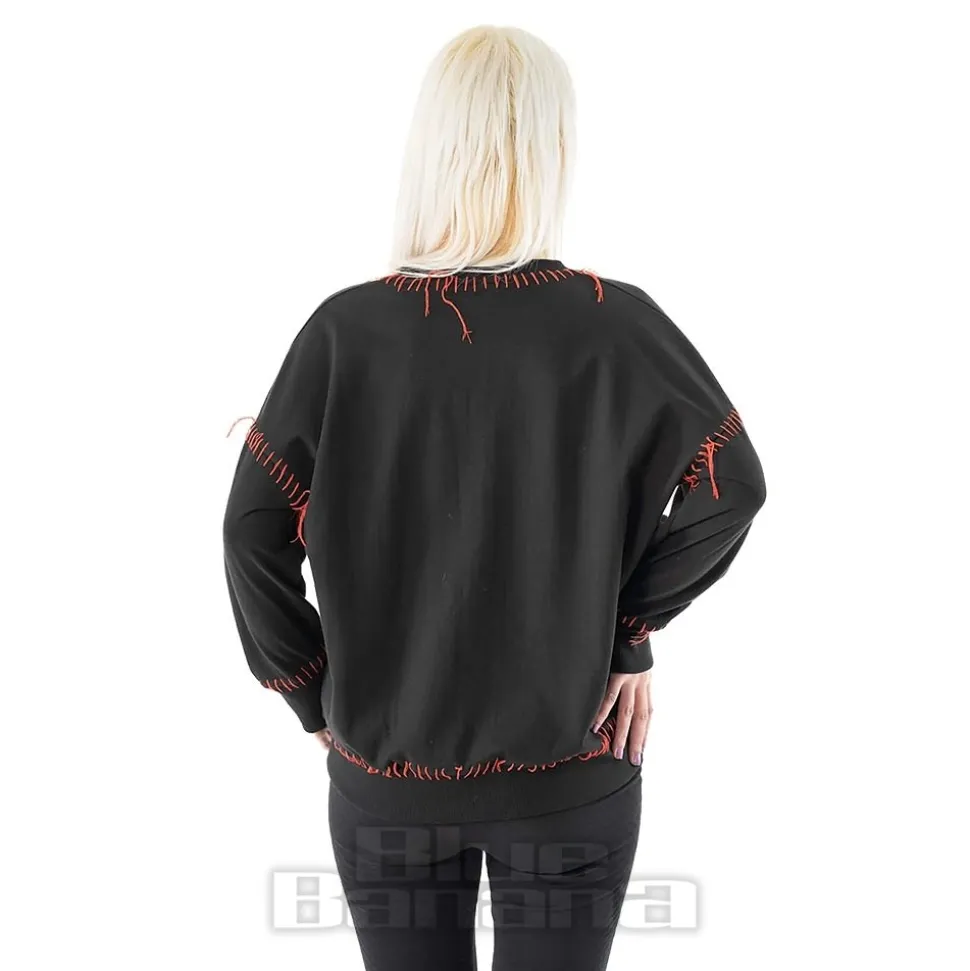 Poizen Industries Hanalei Broken Heart Jumper (Black/Red)
