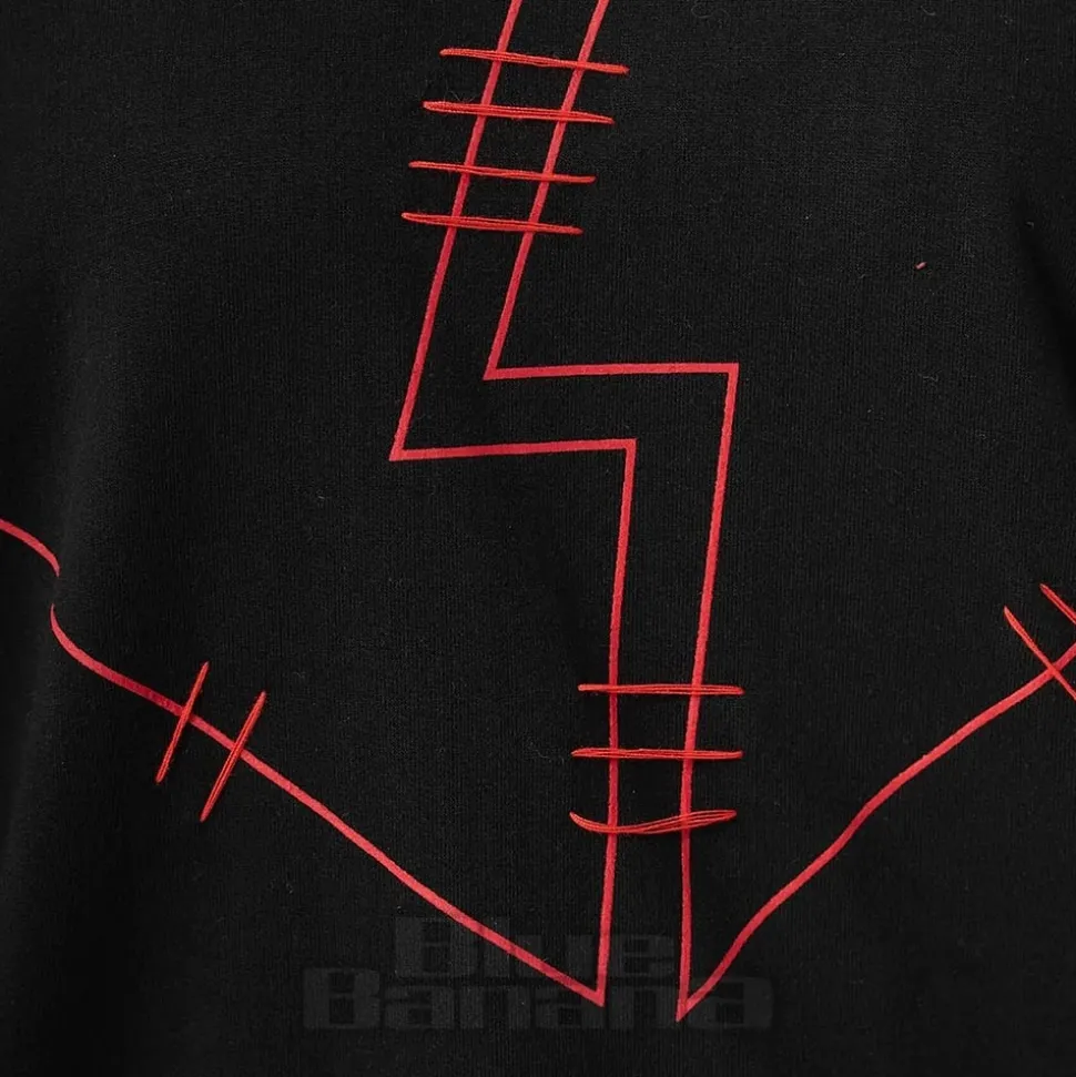 Poizen Industries Hanalei Broken Heart Jumper (Black/Red)