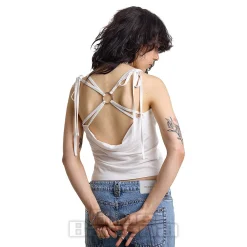Ragged Priest Char Top (White)