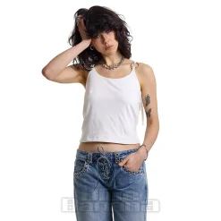 Ragged Priest Char Top (White)