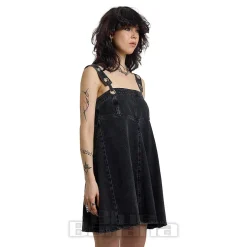 Ragged Priest Dilemma Dress (Charcoal)