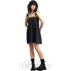Ragged Priest Dilemma Dress (Charcoal)
