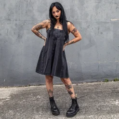 Ragged Priest Dilemma Dress (Charcoal)
