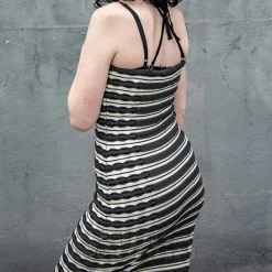 Ragged Priest Fever Dress (Charcoal)
