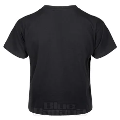 Salem Summer Camp Crop Top (Black)