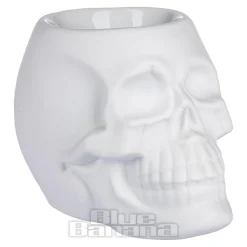 Something Different Skull Oil Burner (White)