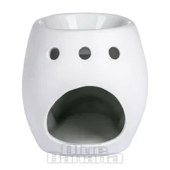 Something Different Skull Oil Burner (White)