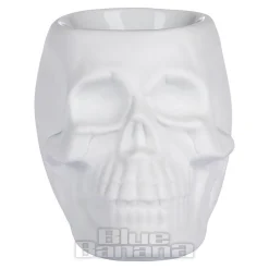Something Different Skull Oil Burner (White)
