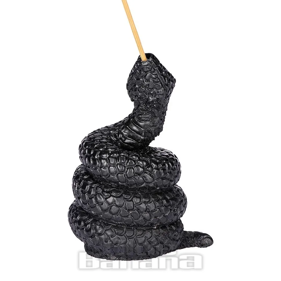 Something Different Snake Incense Stick Holder (Black)
