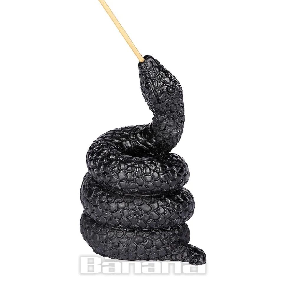 Something Different Snake Incense Stick Holder (Black)
