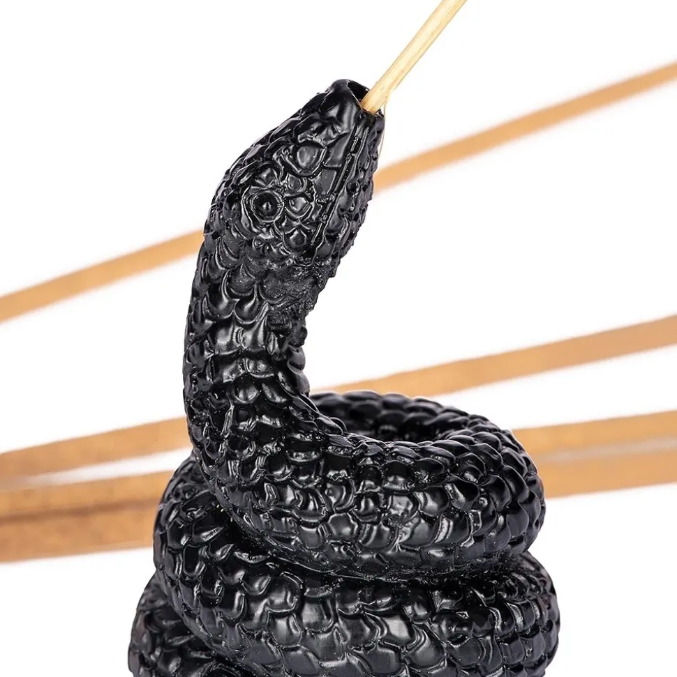 Something Different Snake Incense Stick Holder (Black)