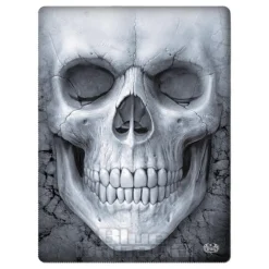 Spiral Direct Solemn Skull Fleece Blanket (150 x 200cm)