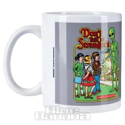 Steven Rhodes Don't Talk to Strangers Mug (Multicoloured)