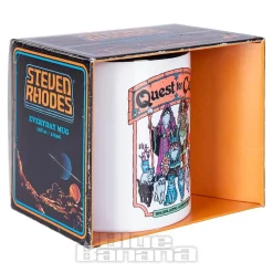 Steven Rhodes Quest For Cats Retro Mug (Multicoloured)