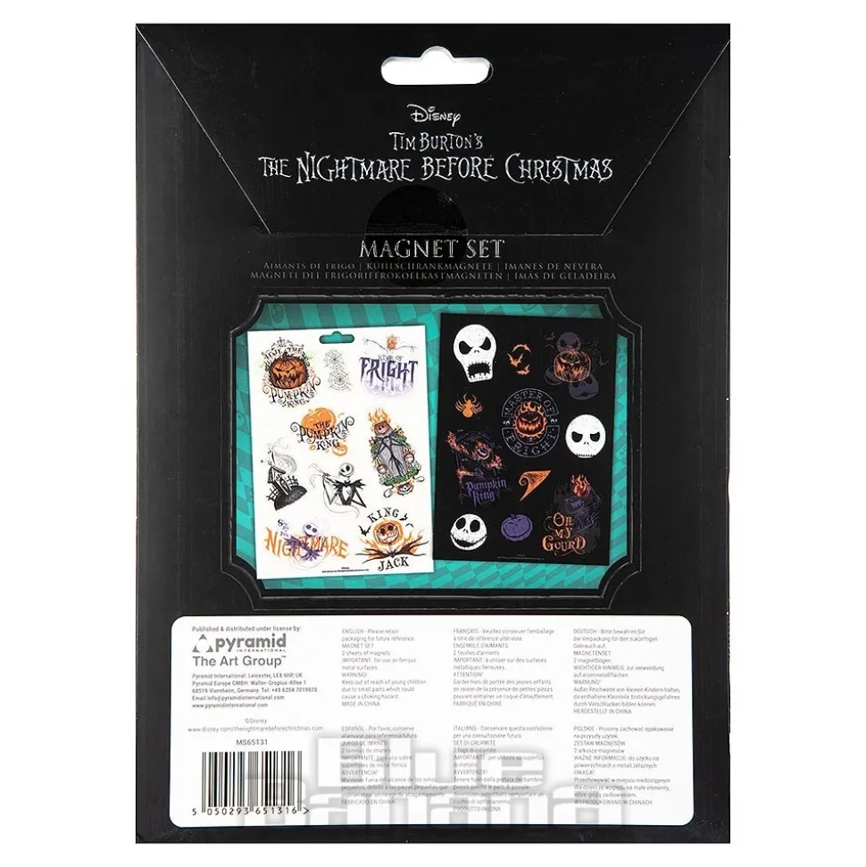 The Nightmare Before Christmas Assorted Magnets (Multicoloured)