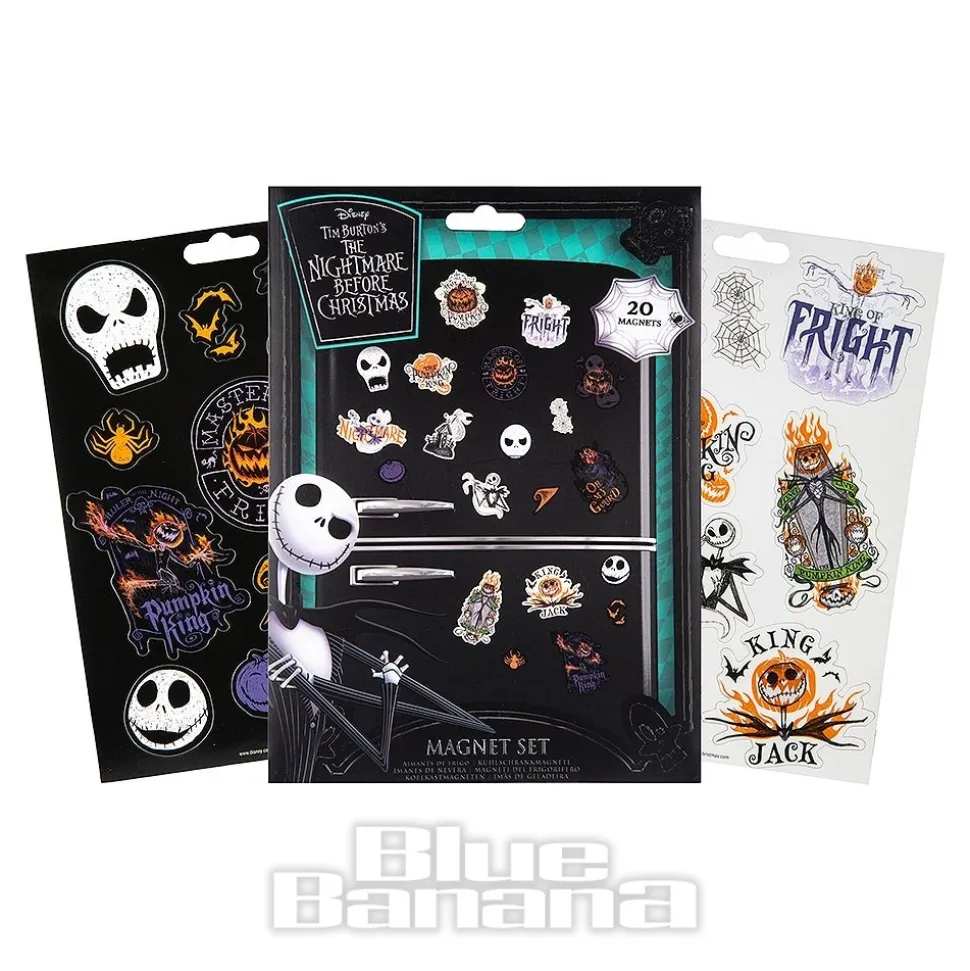 The Nightmare Before Christmas Assorted Magnets (Multicoloured)