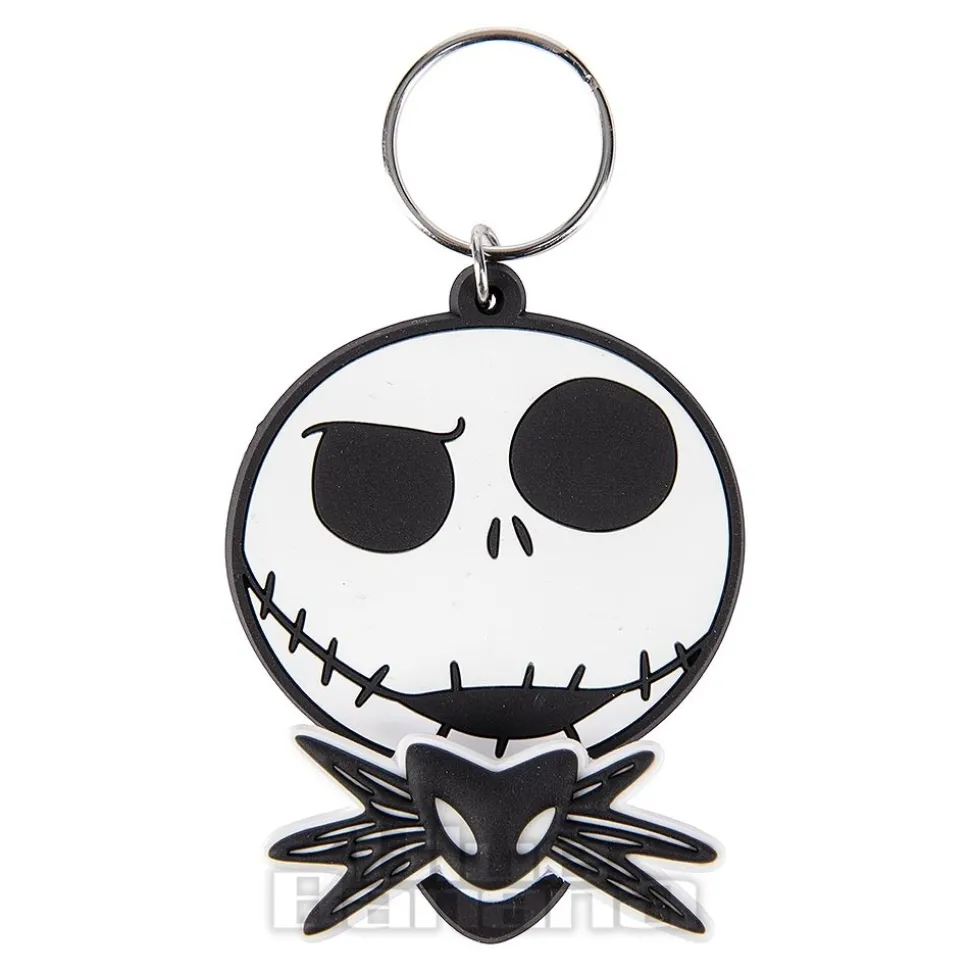 The Nightmare Before Christmas Jack Spinner Keychain (Black)