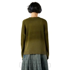 The Ragged Priest Crown Jumper (Green)