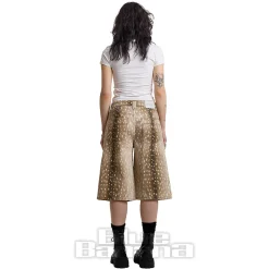 The Ragged Priest Doe Jorts (Beige)