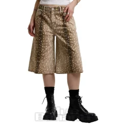 The Ragged Priest Doe Jorts (Beige)