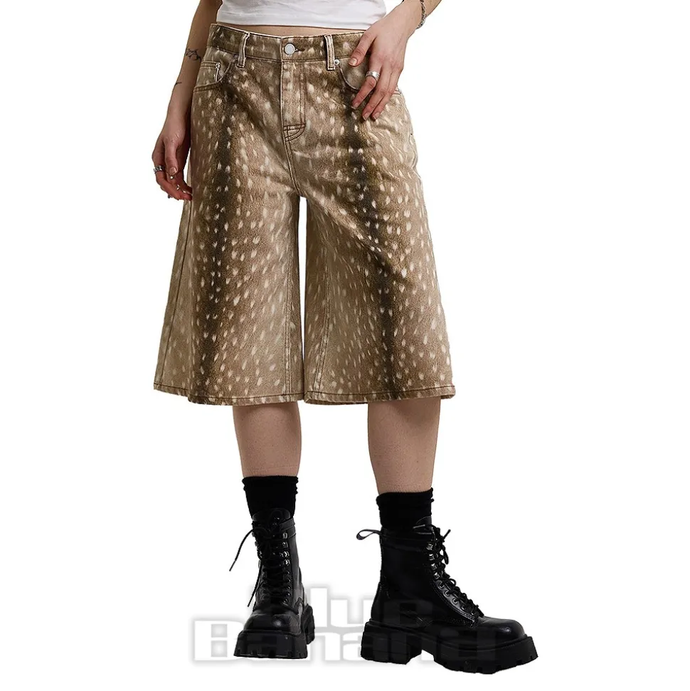 The Ragged Priest Doe Jorts (Beige)