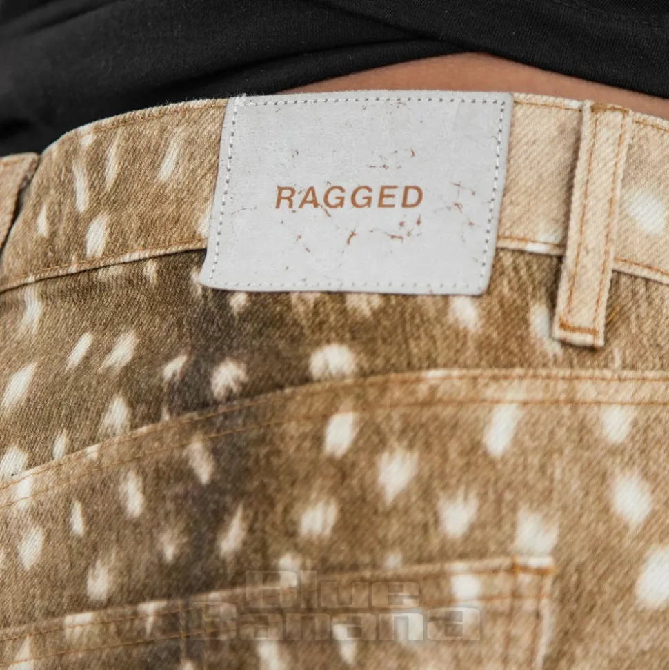 The Ragged Priest Doe Jorts (Beige)