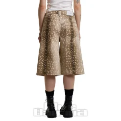 The Ragged Priest Doe Jorts (Beige)