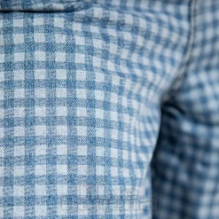 The Ragged Priest Gingham Jeans (Blue)
