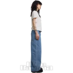 The Ragged Priest Gingham Jeans (Blue)