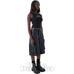 The Ragged Priest Jolt Jorts (Black)