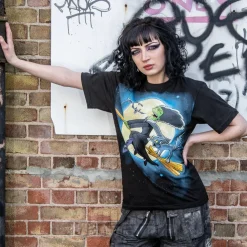 The Simpsons Marge Witch T-Shirt (Black)