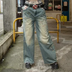 Third Identity Aura Stars Jeans (Blue)