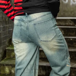 Third Identity Aura Stars Jeans (Blue)