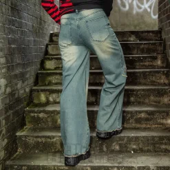 Third Identity Aura Stars Jeans (Blue)