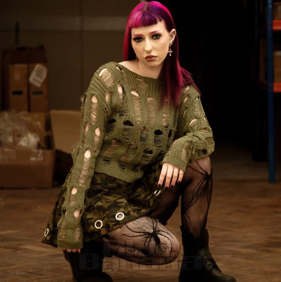 Third Identity Prima Jumper (Olive)