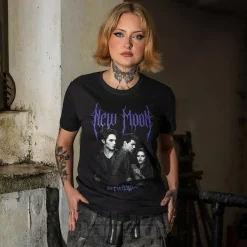 Twilight New Moon Goth Merch T-Shirt (Black)