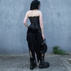 Vixxsin Dahlia Gothic Corset (Black)